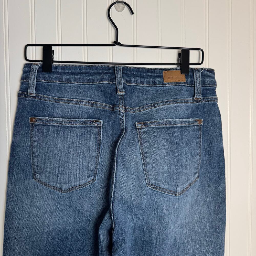 Judy Blue High-Rise Wide Leg Cropped Denim Jeans Women’s Size 9/29 - Picture 12 of 12